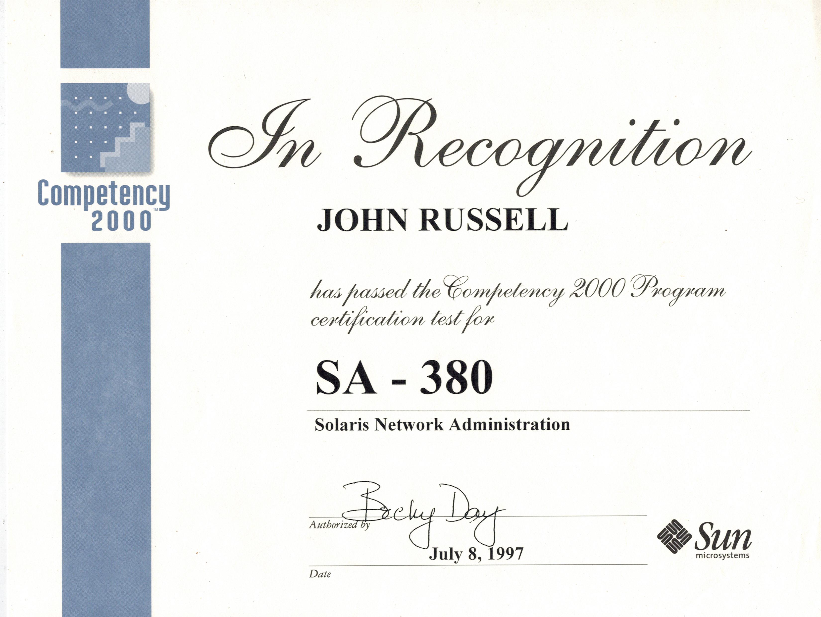 Certificate image